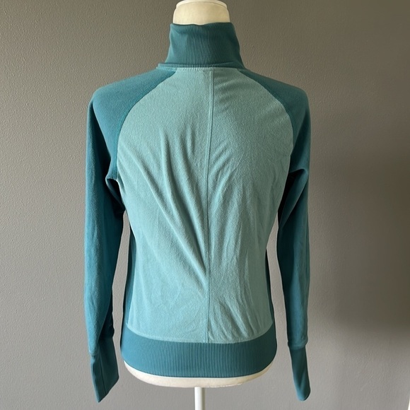 The North Face TKA 100 Blue Zip Up Fleece - Picture 6 of 9